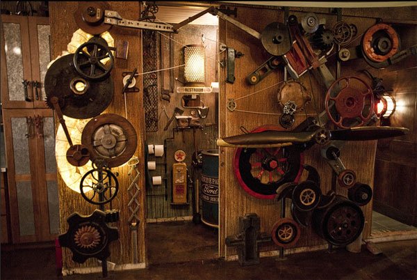 стиль стимпанк в интерьере стиль стимпанк в интерьере